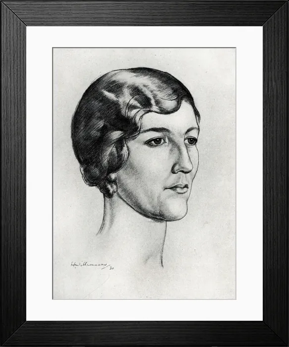 Framed Print : Portrait of a Lady Framed Print : Portrait of a Lady