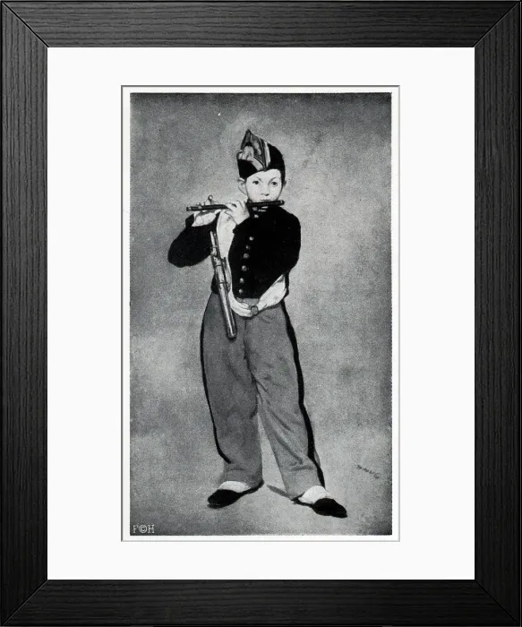 Framed Print : The Piper. An oil painting famously entitled The Piper or The Fifer Framed Print : The Piper. An oil painting famously entitled The Piper or The Fifer
