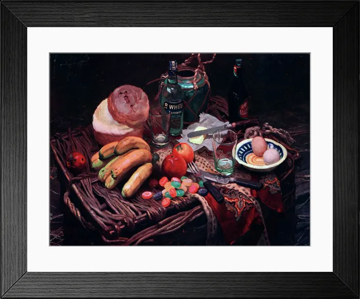 Framed Print : Still Life Painting Framed Print : Still Life Painting