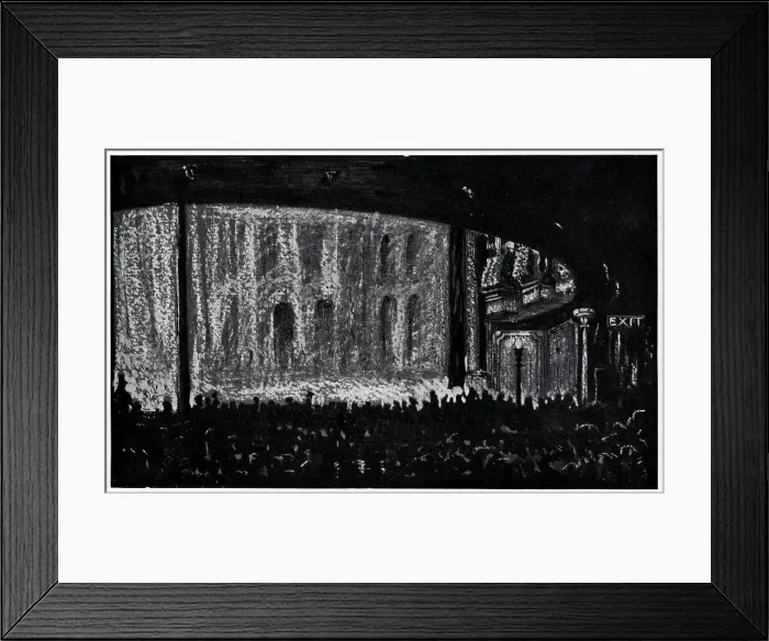 Framed Print : At The Play, Royalty Theatre Framed Print : At The Play, Royalty Theatre