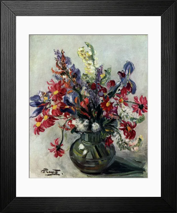 Framed Print : Still Life Flowerpiece Framed Print : Still Life Flowerpiece