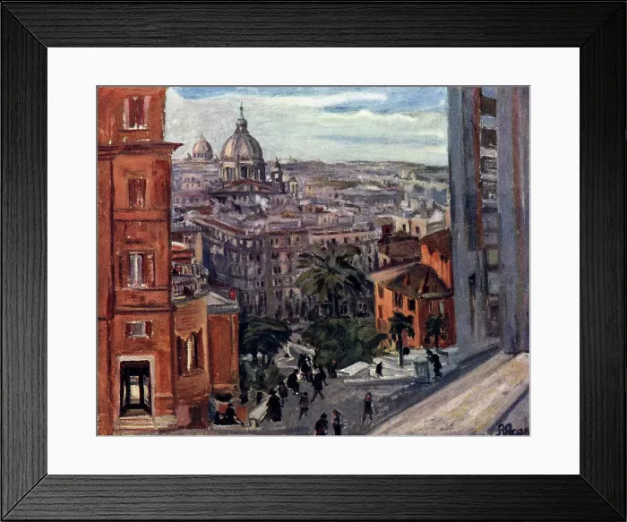 Framed Print : Winter, Rome Framed Print : Winter, Rome