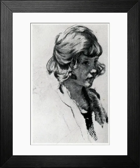 Framed Print : Child Portrait Framed Print : Child Portrait