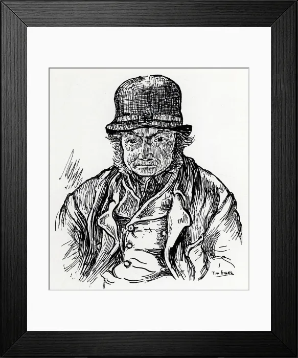 Framed Print : Dutch Peasant Framed Print : Dutch Peasant