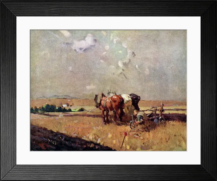 Framed Print : The Plough Framed Print : The Plough