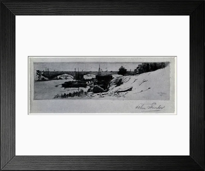 Framed Print : Prince's Bridge, Melbourne Framed Print : Prince's Bridge, Melbourne