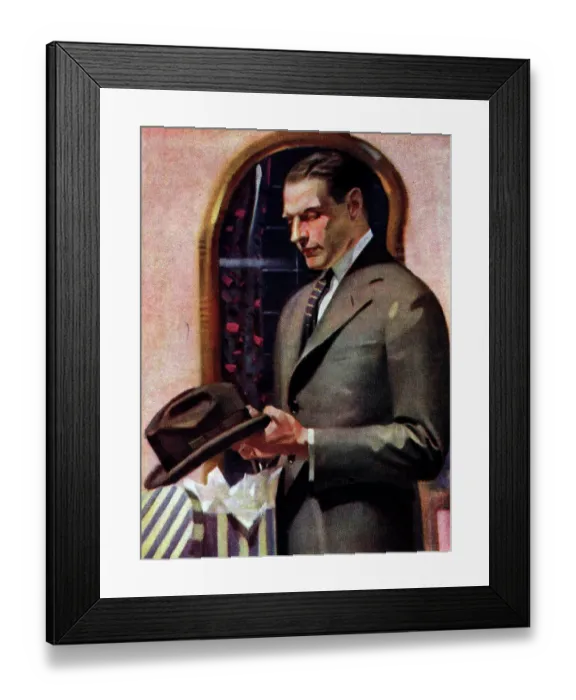 Framed Print : David Jones Advertisement Framed Print : David Jones Advertisement