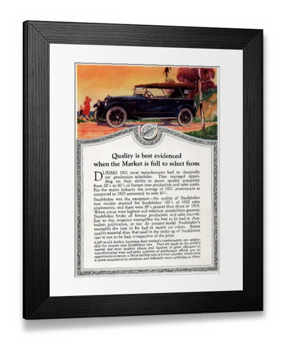 Framed Print : Cayce-Paul Motors Advertisement Framed Print : Cayce-Paul Motors Advertisement