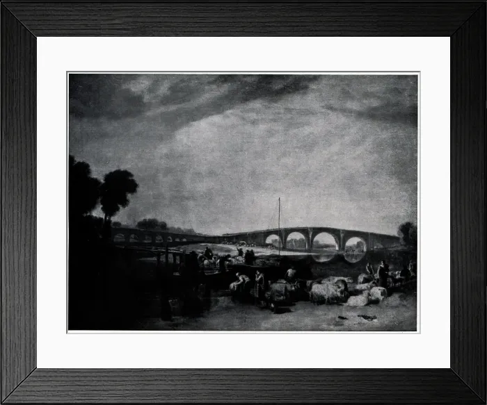 Framed Print : Walton Bridges Framed Print : Walton Bridges