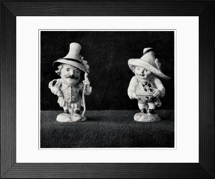 Framed Print : A Pair of Chelsea Dwarfs Framed Print : A Pair of Chelsea Dwarfs