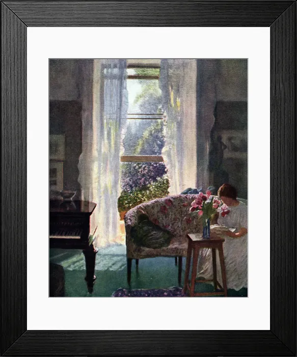 Framed Print : An Interior Framed Print : An Interior