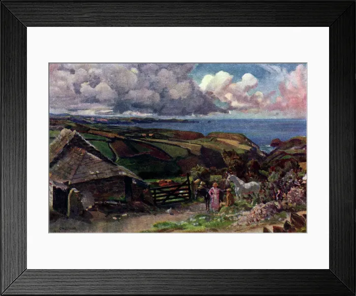 Framed Print : Trewarmitt, Cornwall Framed Print : Trewarmitt, Cornwall