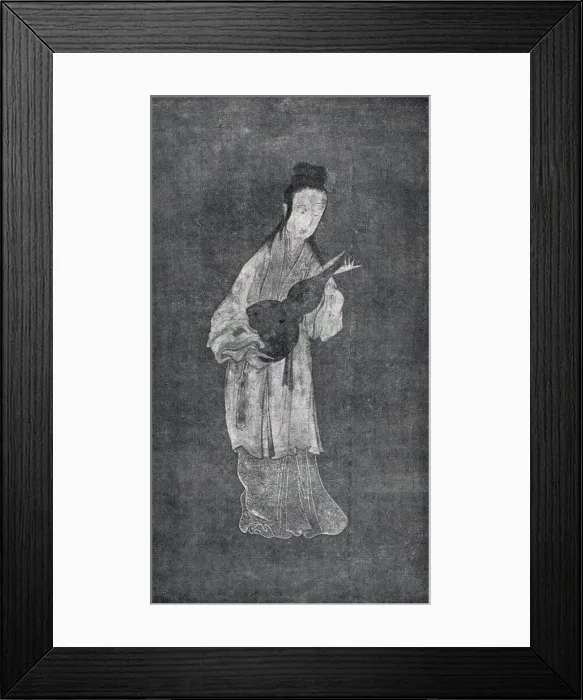 Framed Print : Lady With a Wine Vessel Framed Print : Lady With a Wine Vessel