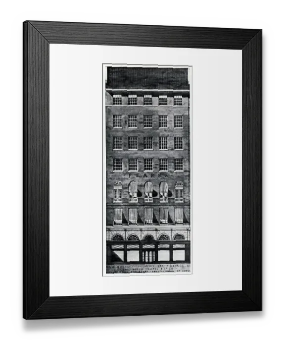 Framed Print : Messrs. Peapes & Co, Ltd, Business Premises Framed Print : Messrs. Peapes & Co, Ltd, Business Premises