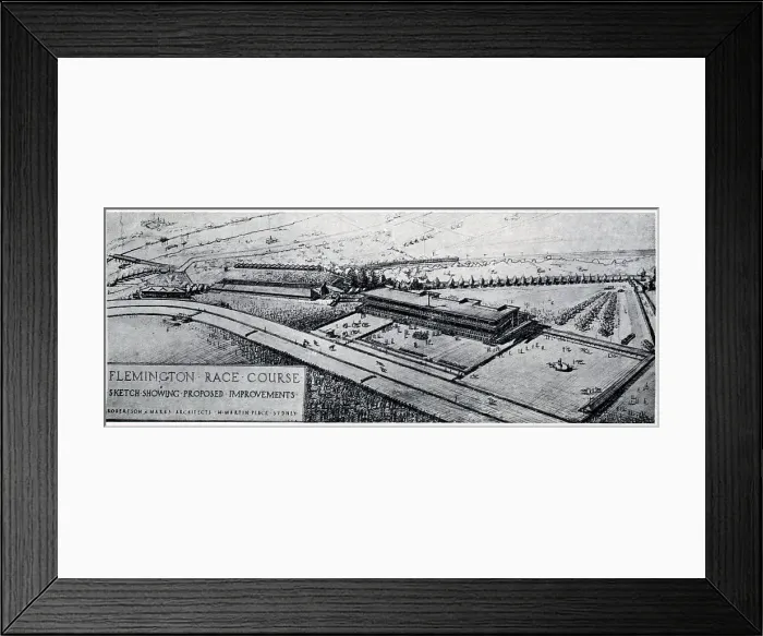 Framed Print : Flemington Race Course Framed Print : Flemington Race Course