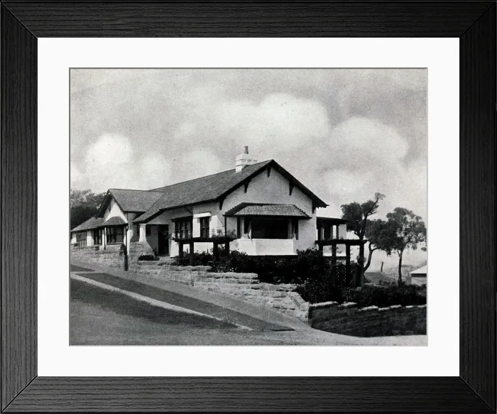 Framed Print : The Pergolas, Bay Road, Sydney Framed Print : The Pergolas, Bay Road, Sydney