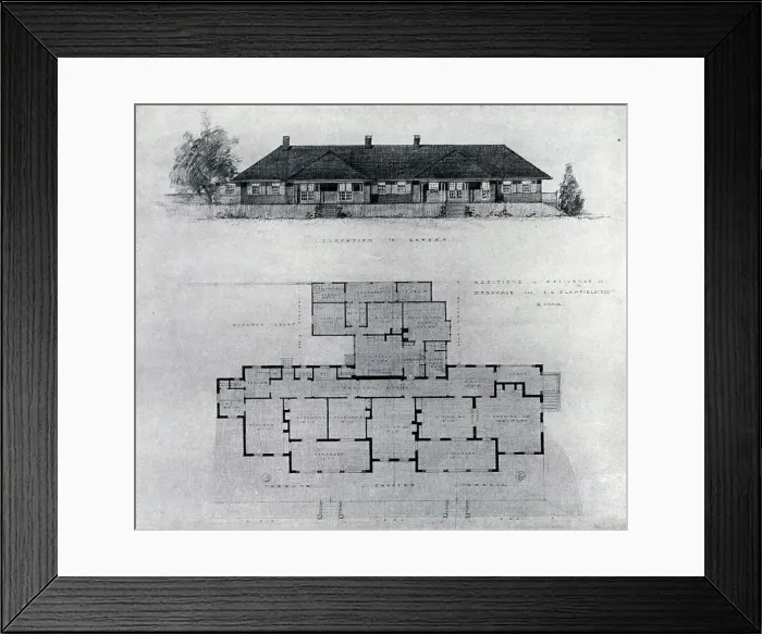 Framed Print : Residence for E. D. Blomfield, Esq Framed Print : Residence for E. D. Blomfield, Esq