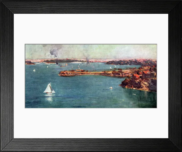 Framed Print : Sydney Harbour Framed Print : Sydney Harbour