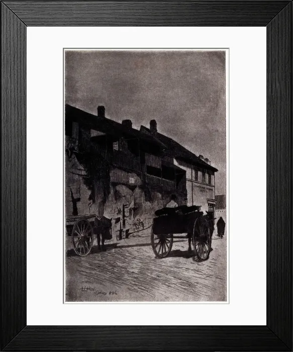 Framed Print : Governor Bourke Hotel Framed Print : Governor Bourke Hotel