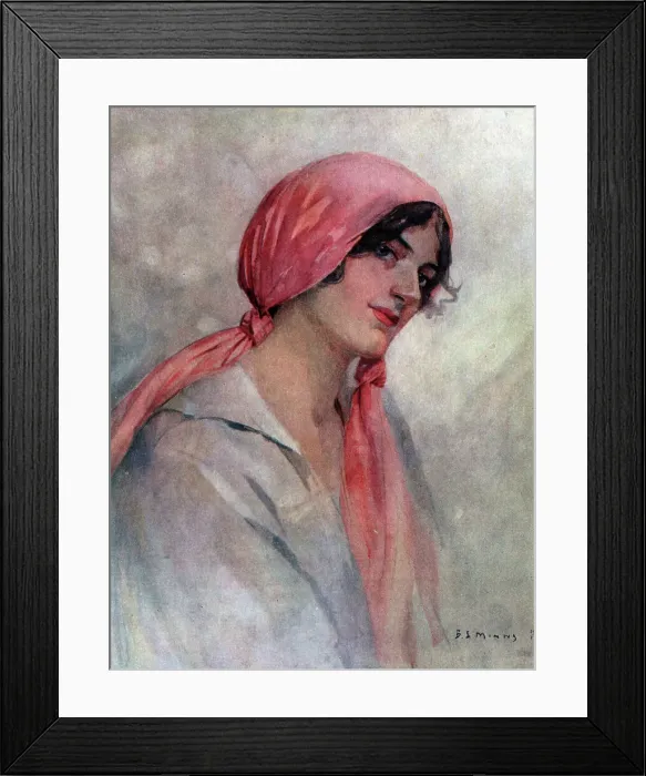 Framed Print : Portrait of a Woman Framed Print : Portrait of a Woman
