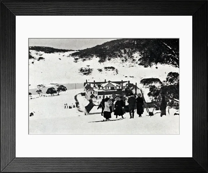 Framed Print : Hotel Kosciusko, N. S. W Framed Print : Hotel Kosciusko, N. S. W