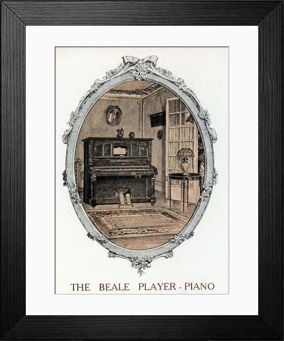 Framed Print : Beale & Company Advertisement Framed Print : Beale & Company Advertisement