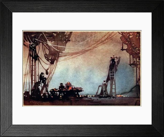 Framed Print : The Scene Painters Framed Print : The Scene Painters