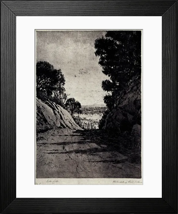 Framed Print : Old Heidelberg Road, Victoria Framed Print : Old Heidelberg Road, Victoria