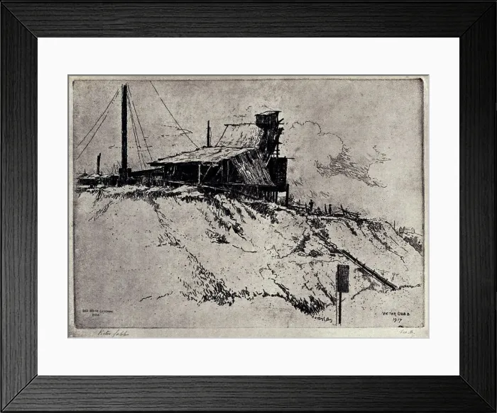 Framed Print : Old Stone Crushing Mill Framed Print : Old Stone Crushing Mill