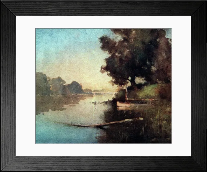 Framed Print : The White Bridge Framed Print : The White Bridge
