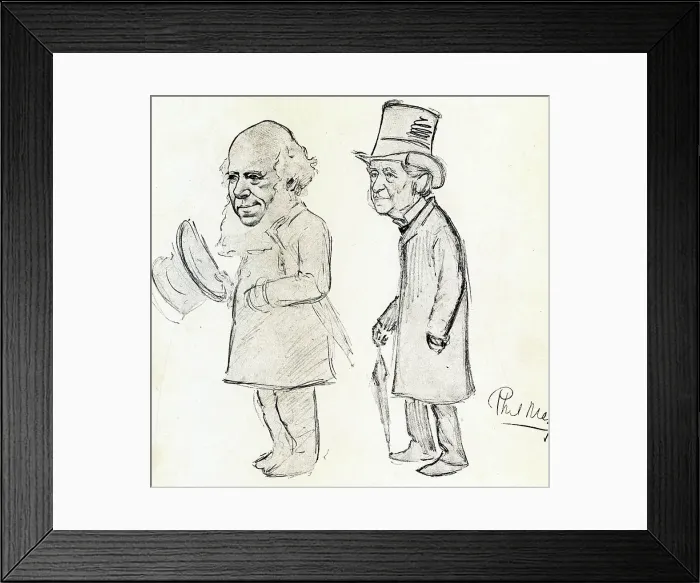 Framed Print : Sir Saul Samuel and Sir Alfred Stephen Framed Print : Sir Saul Samuel and Sir Alfred Stephen