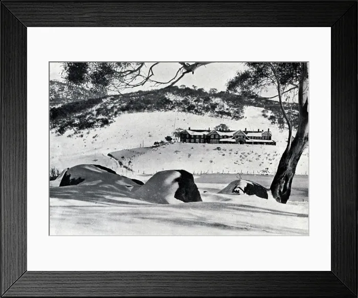 Framed Print : The Hotel Kosciusko Framed Print : The Hotel Kosciusko
