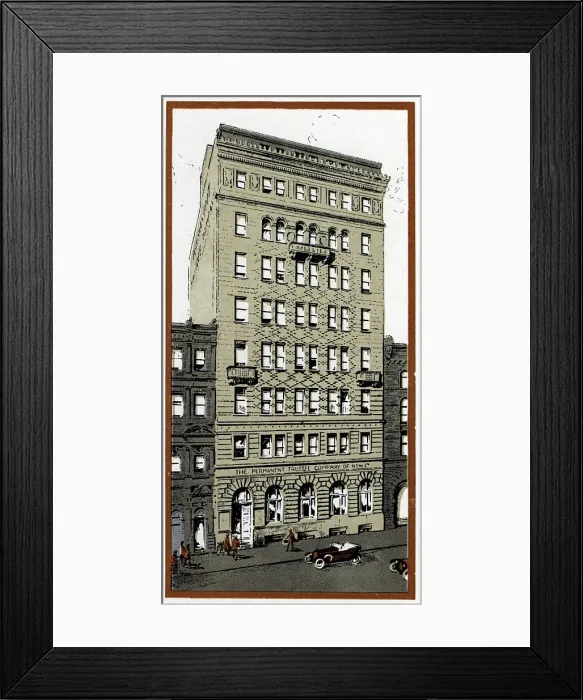 Framed Print : Permanent trustee Company Advertisement Framed Print : Permanent trustee Company Advertisement