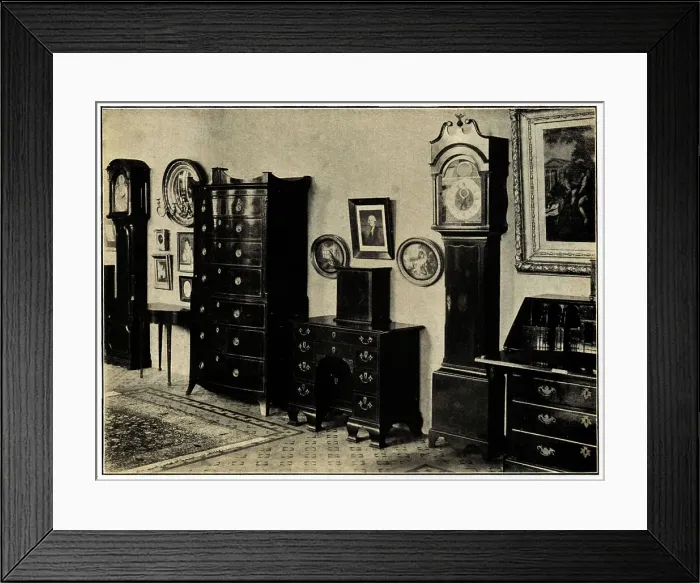 Framed Print : Connell Collection of Old Furniture Framed Print : Connell Collection of Old Furniture