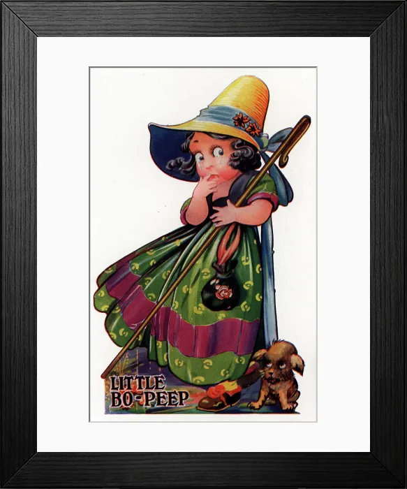 Framed Print : Little Bo-Peep Framed Print : Little Bo-Peep