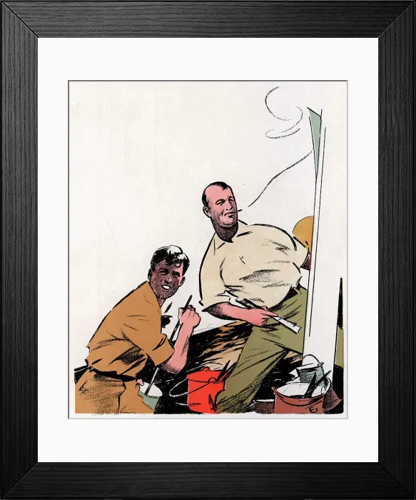 Framed Print : E. B. Posters Advertisement Framed Print : E. B. Posters Advertisement
