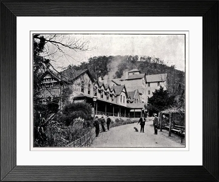 Framed Print : Jenolan Caves House Framed Print : Jenolan Caves House