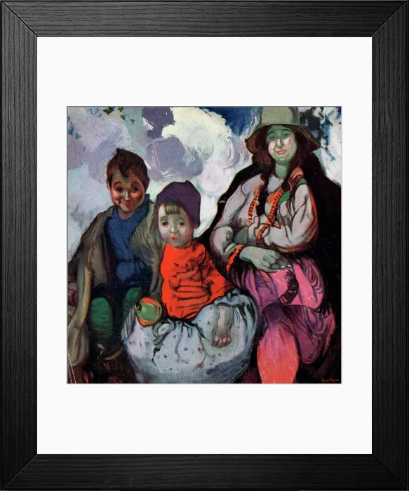 Framed Print : The Gipsies Framed Print : The Gipsies