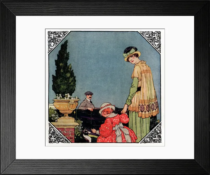 Framed Print : David Jones Advertisement Framed Print : David Jones Advertisement
