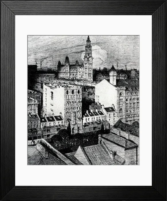 Framed Print : Hartland and Hyde Advertisement Framed Print : Hartland and Hyde Advertisement