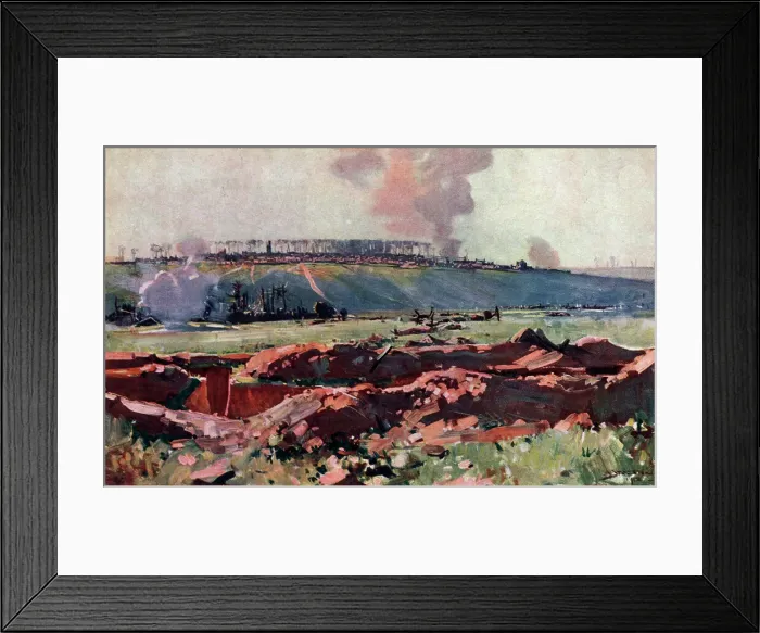 Framed Print : Villers Bretonneaux Framed Print : Villers Bretonneaux