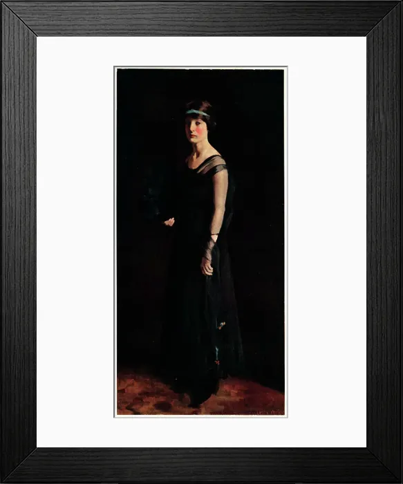 Framed Print : Portrait of a Girl Framed Print : Portrait of a Girl