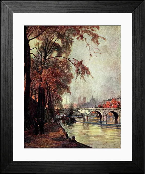 Framed Print : Autumn in Paris Framed Print : Autumn in Paris