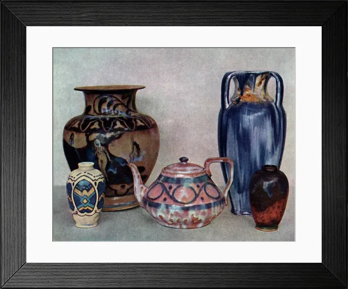 Framed Print : Gika-Gika Pottery Framed Print : Gika-Gika Pottery