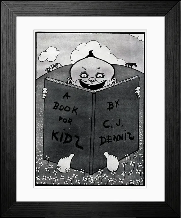 Framed Print : Angus and Robertson Advertisement Framed Print : Angus and Robertson Advertisement