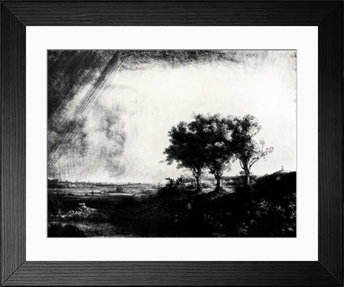Framed Print : The Three Trees Framed Print : The Three Trees
