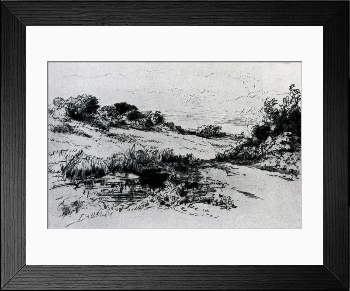 Framed Print : Windmill Hill, Dorsetshire Framed Print : Windmill Hill, Dorsetshire