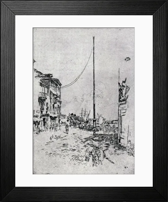 Framed Print : The Little Mast, Venice Framed Print : The Little Mast, Venice
