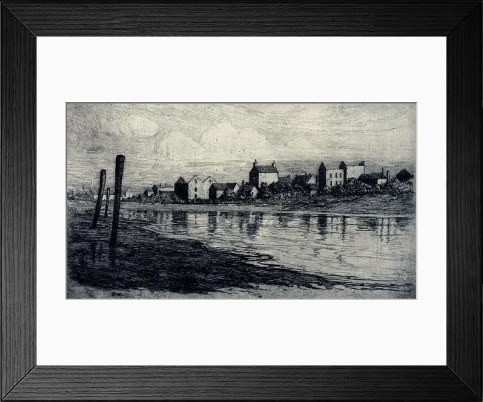 Framed Print : Port Fairy, 1906 Framed Print : Port Fairy, 1906