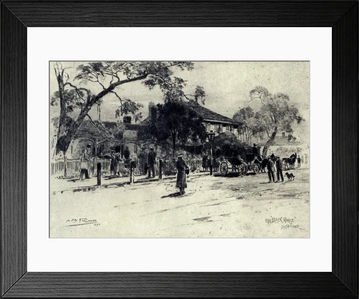Framed Print : The Black Horse, Richmond Framed Print : The Black Horse, Richmond